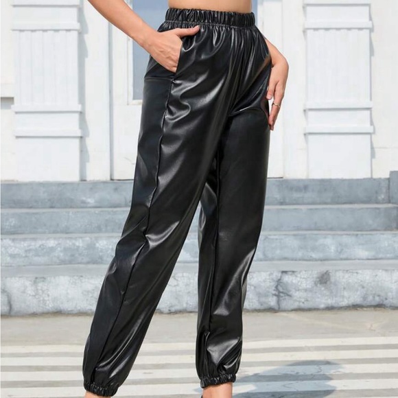 SHEIN Pants - Faux leather pants
